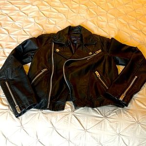 American Eagle vegan leather jacket